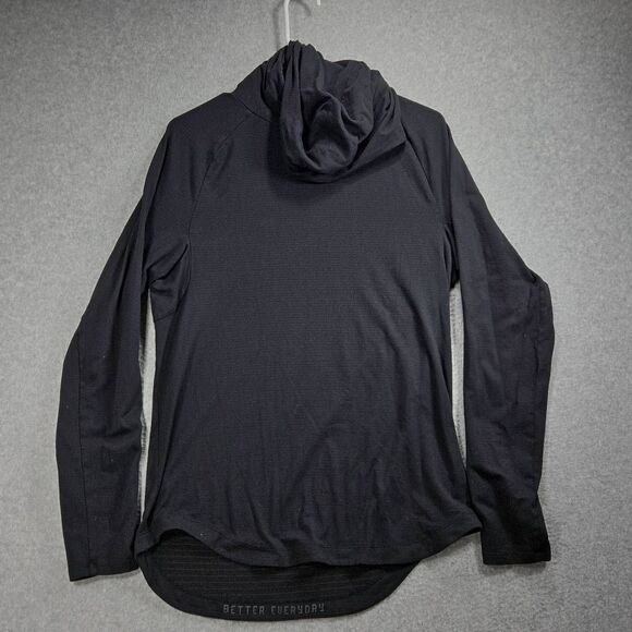 Lululemon License to Train Drysense Medium Black Hoodie Pullover! - Picture 1 of 10